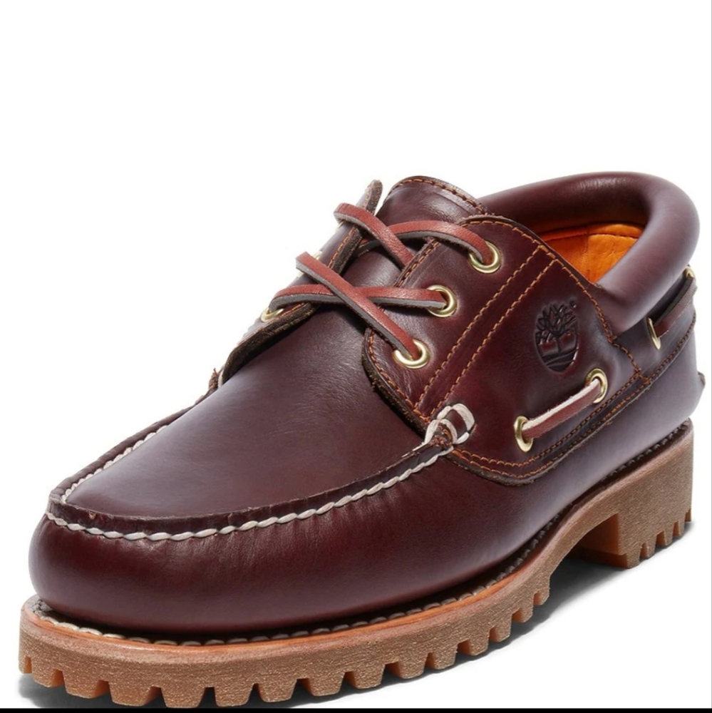 Timberland Mens Authentic Hand sewn boat shoes New With Box